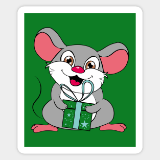 Merry ChristMOUSE! Sticker